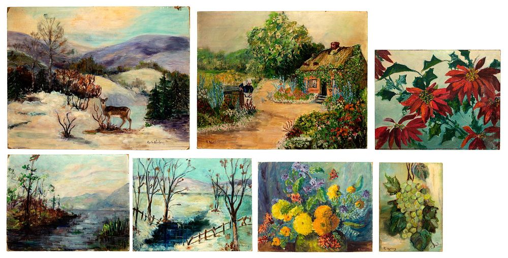 Lot 170: Ruth Norling (American, 20th century) Artwork