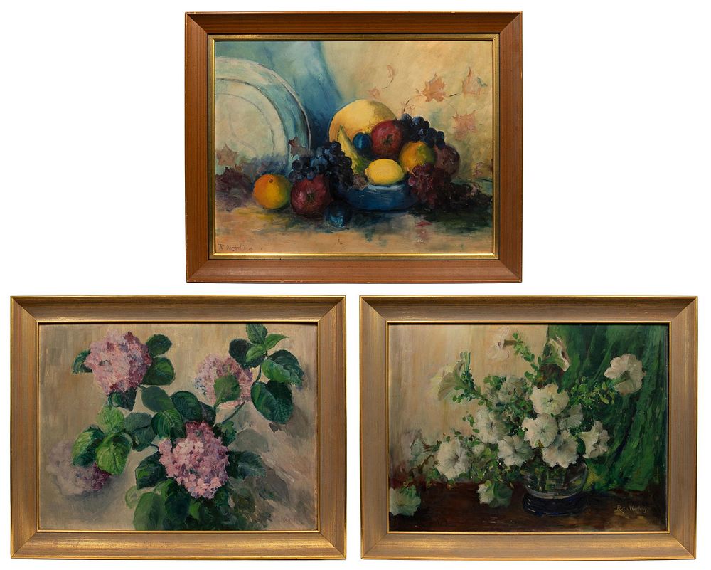Lot 171: Ruth Norling (American, 20th Century) Oil on Canvas