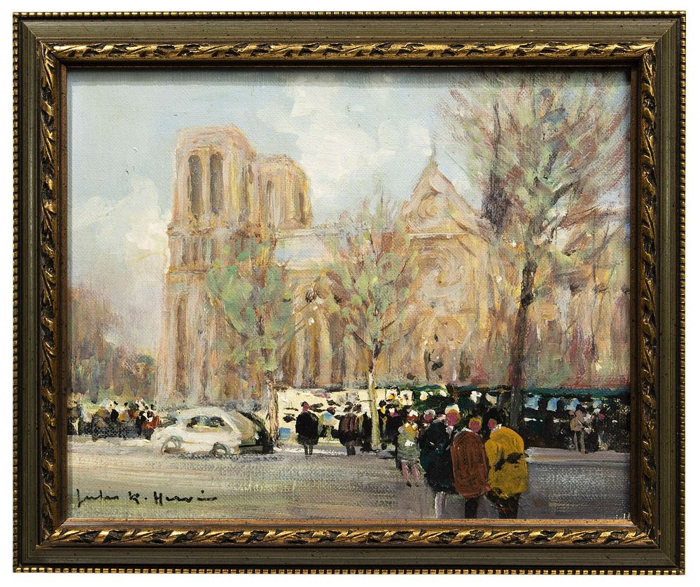 Lot 178: Jules Rene Herve (French, 1887-1981) Oil on Canvas