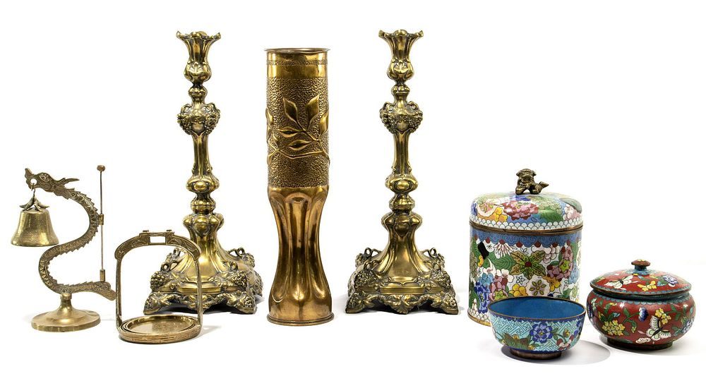 Lot 222: Metal Object Assortment