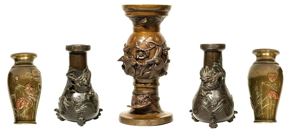 Lot 230: Asian Style Bronze Assortment