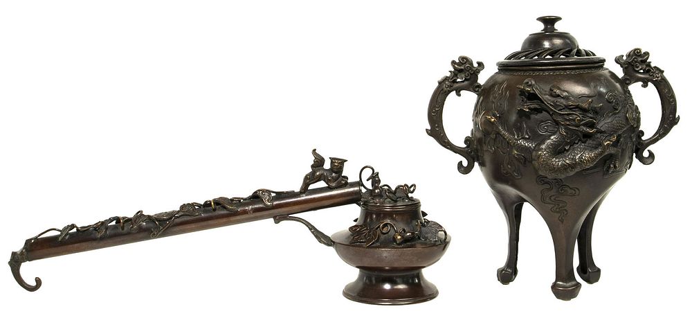 Lot 231: Asian Style Bronzes