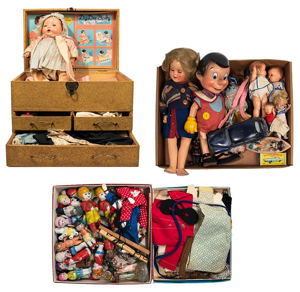 Lot 247: Disney Toy and Doll Assortment