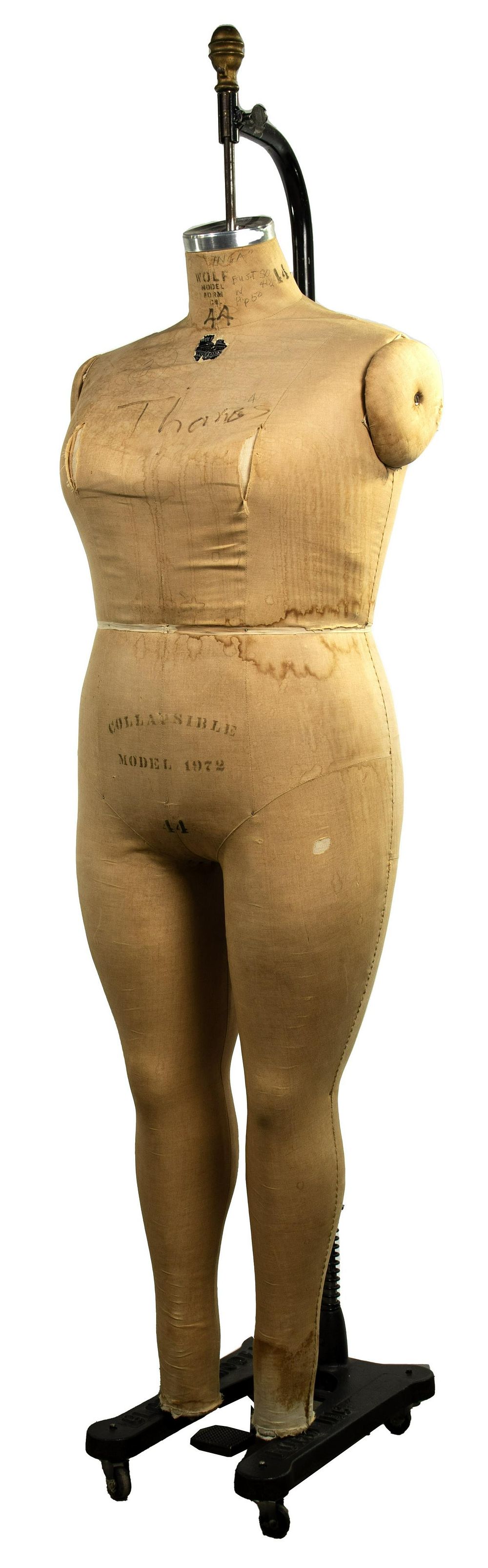 Lot 280: Wolf Collapsible Full Body Form Mannequin