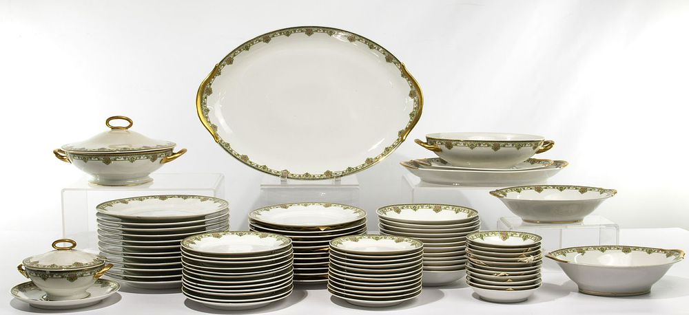 Lot 288: Limoges France UC China Service for Marshall Fields &