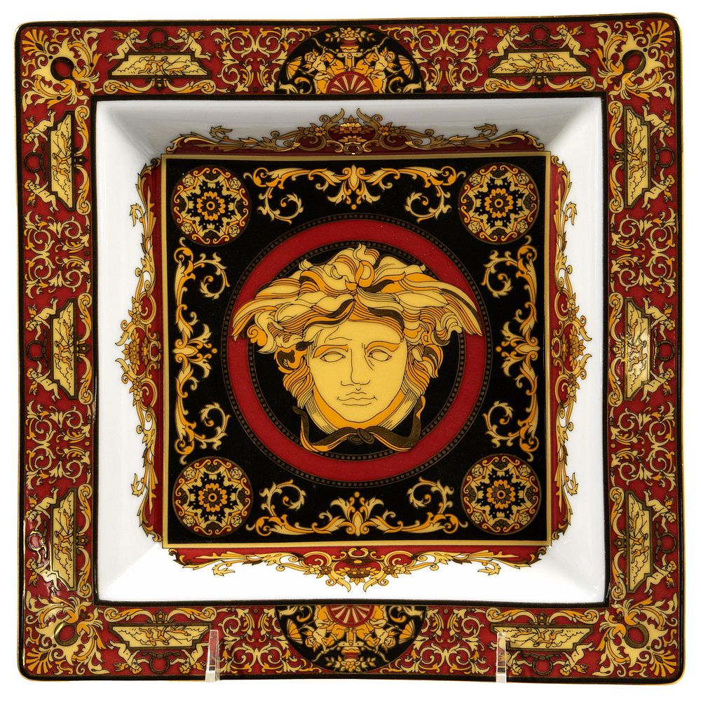 Lot 294: Rosenthal for Versace 'Medusa' Porcelain Dish