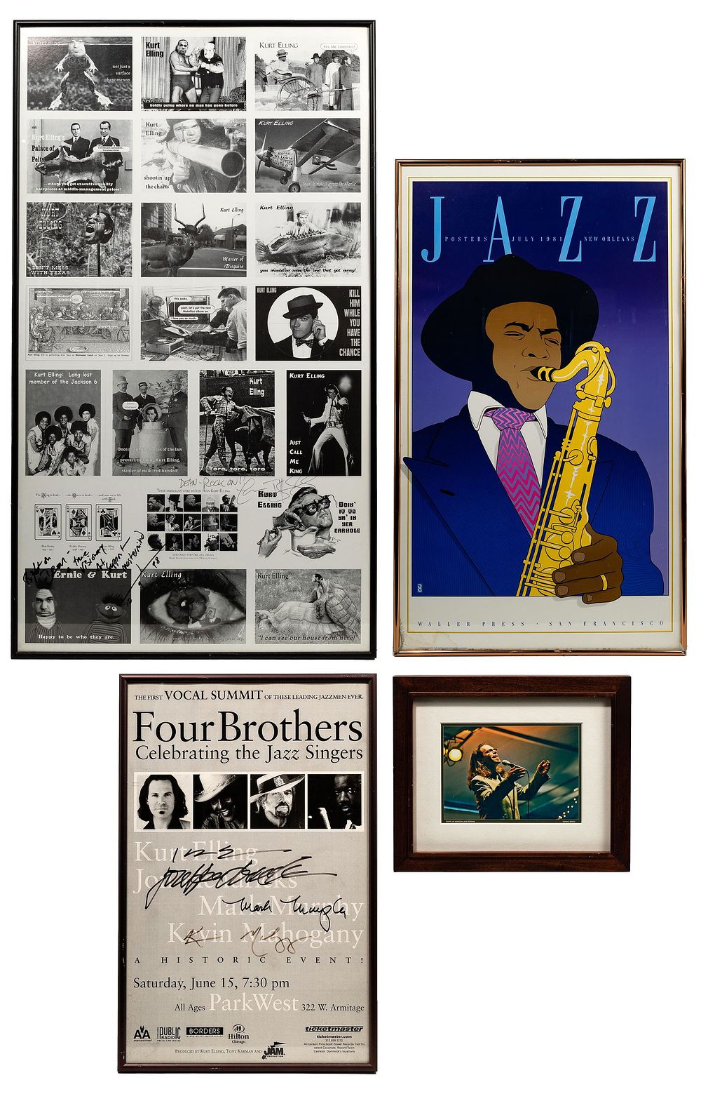 Lot 329: Jazz Poster Assortment