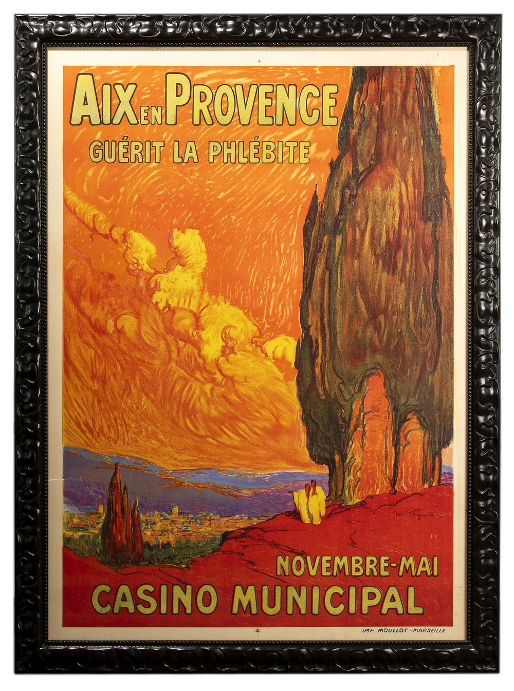 Lot 331: Marcel Feguide (French, 1888-1974) Lithograph Poster