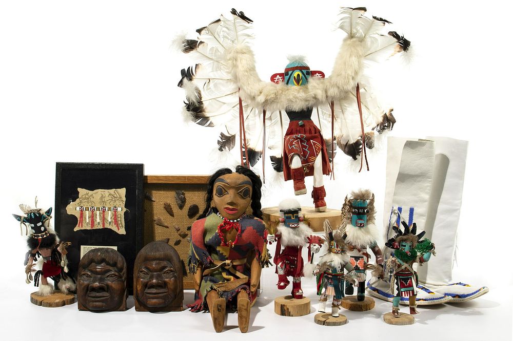Lot 346: Native American Indian Object Assortment
