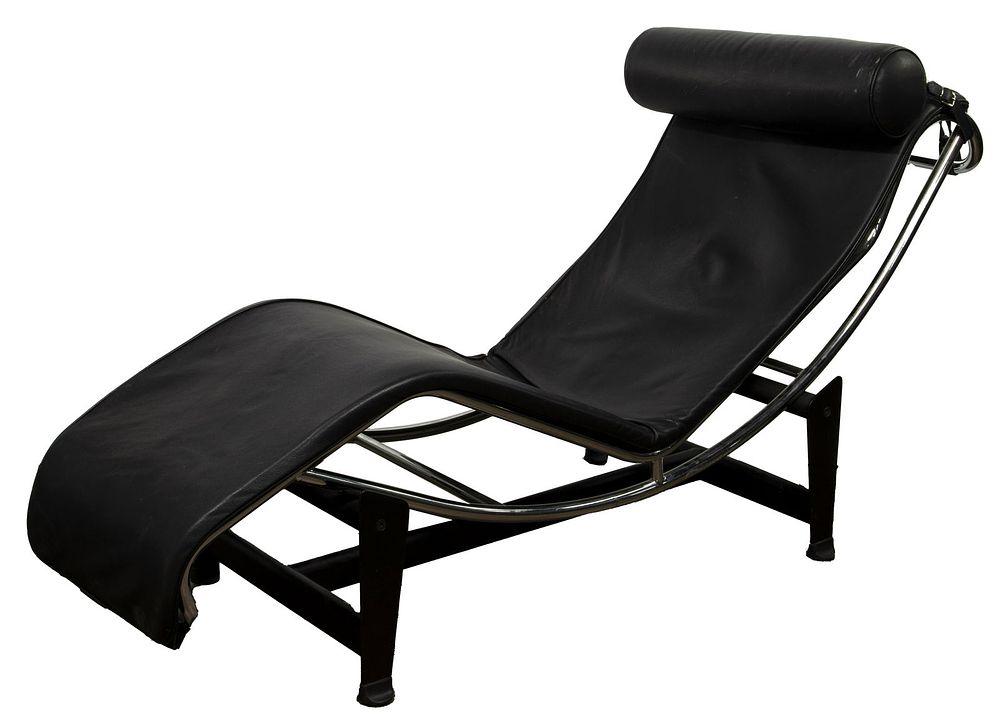 Lot 360: (Attributed to) Cassina Le Corbusier LC4 Lounge Chair