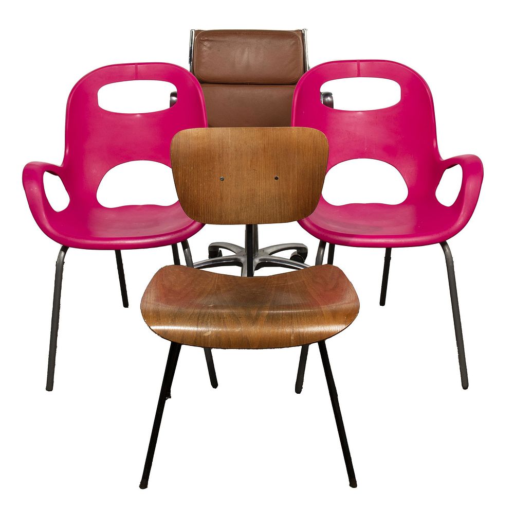 Lot 362: Eames for Herman Miller and Modern Chair Assortment