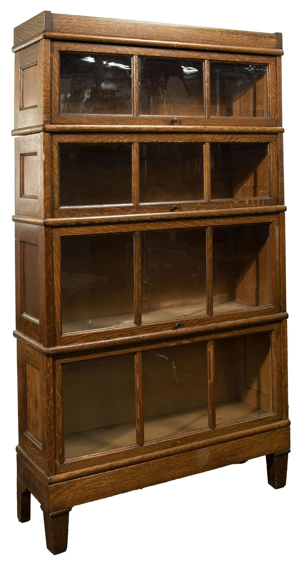Lot 375: Macey Barrister 4-Stack Bookcase