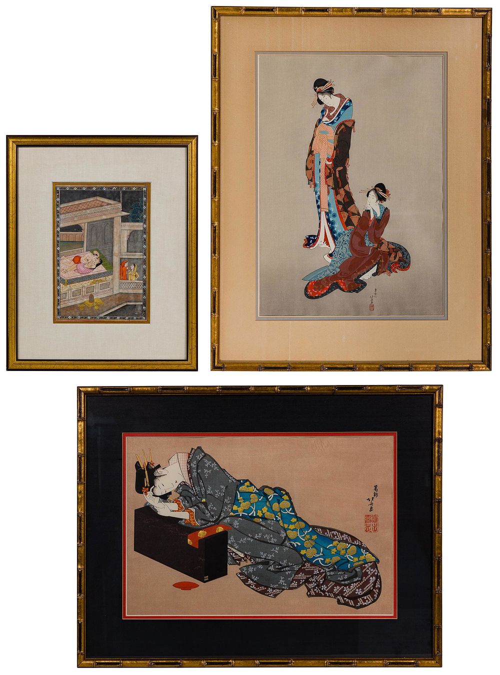Lot 163: Japanese Woodblock Print Assortment