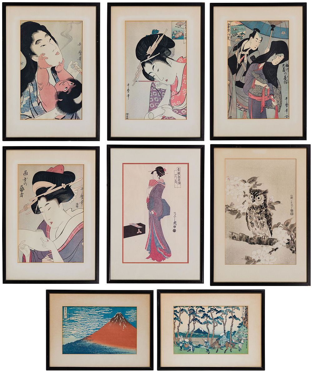 Lot 164: Japanese Woodblock Print Assortment