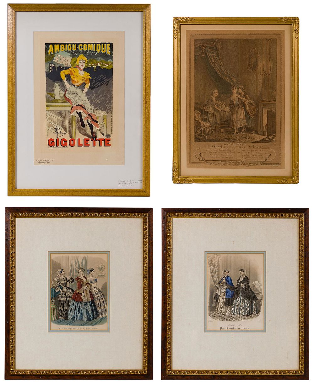 Lot 166: (After) Albert Guillaume 'Ambigu Comique Gigolette'