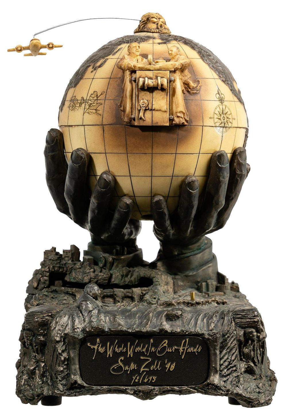 Lot 199: Sam Zell Composition 'The Whole World in Our Hands'