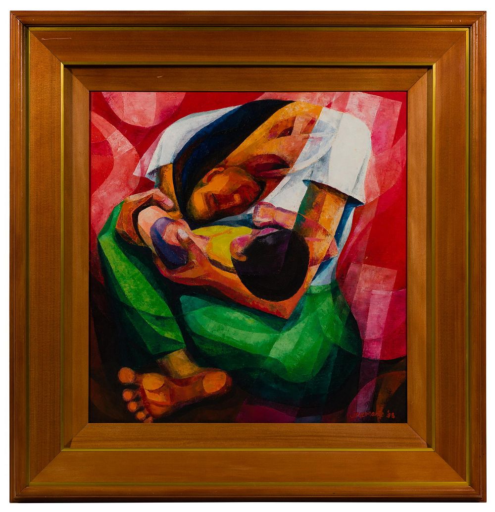 Lot 205: Jef Lorante Oil on Panel