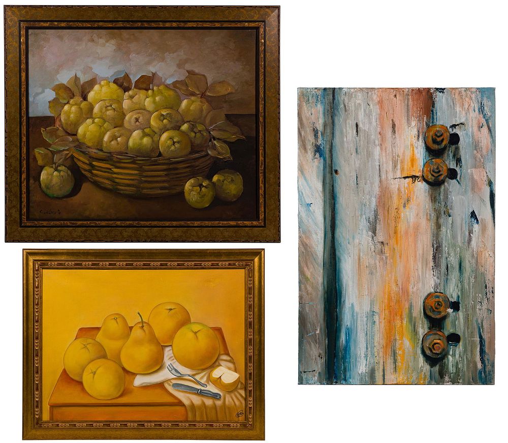 Lot 207: Oil on Canvas Assortment