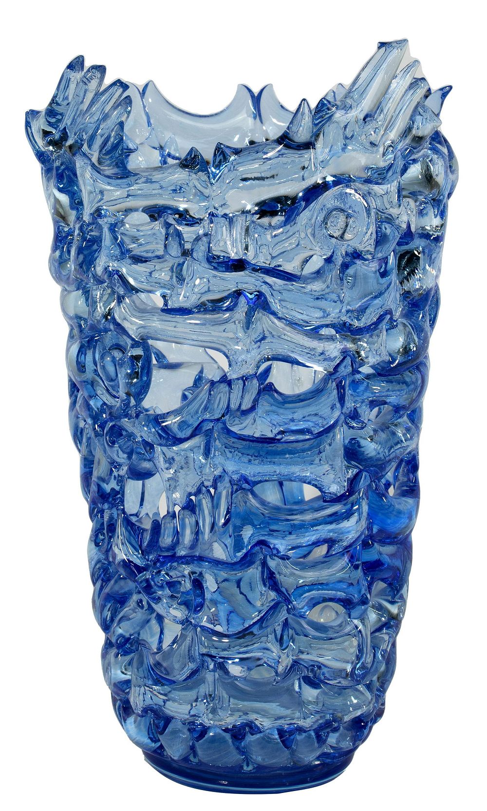 Lot 212: Tom Philabaum (American, b.1947) Art Glass Vase