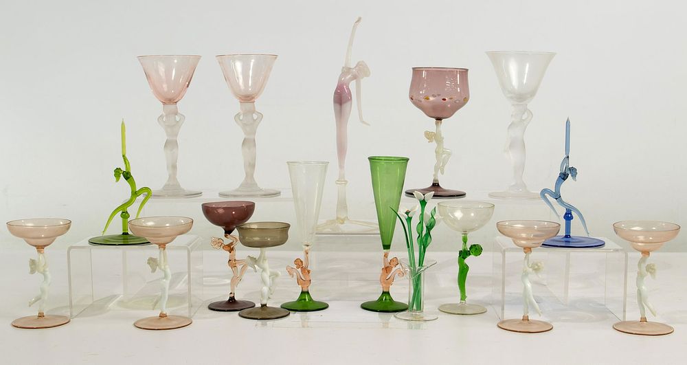 Lot 220: Bimini Style Glass Assortment