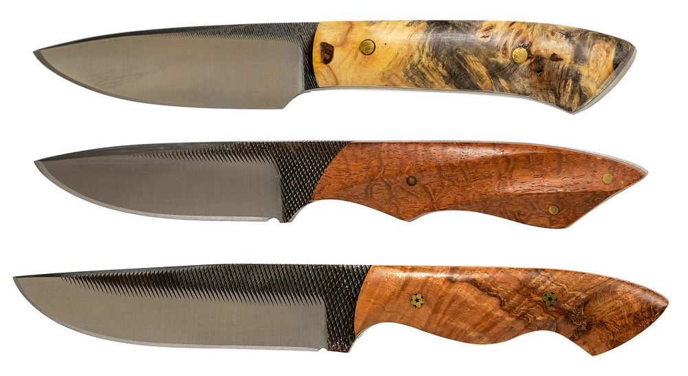 Lot 253: Clarence DeYong Custom Knife Assortment