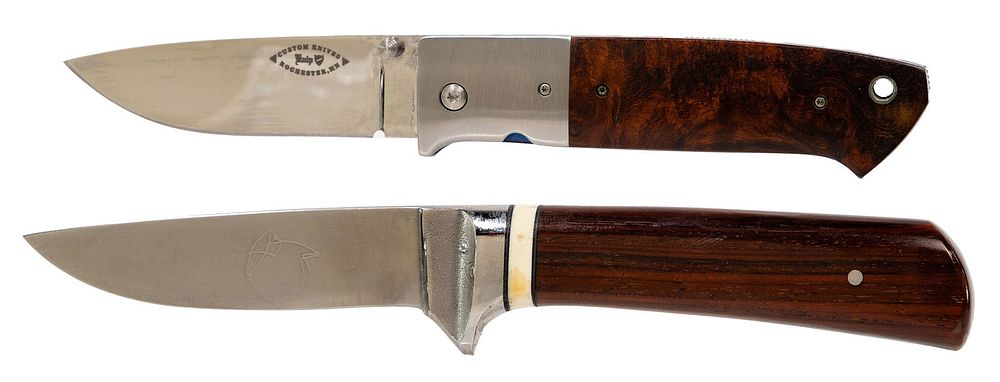 Lot 257: David Boye and Terry 'Knip' Knipschield Custom Knife