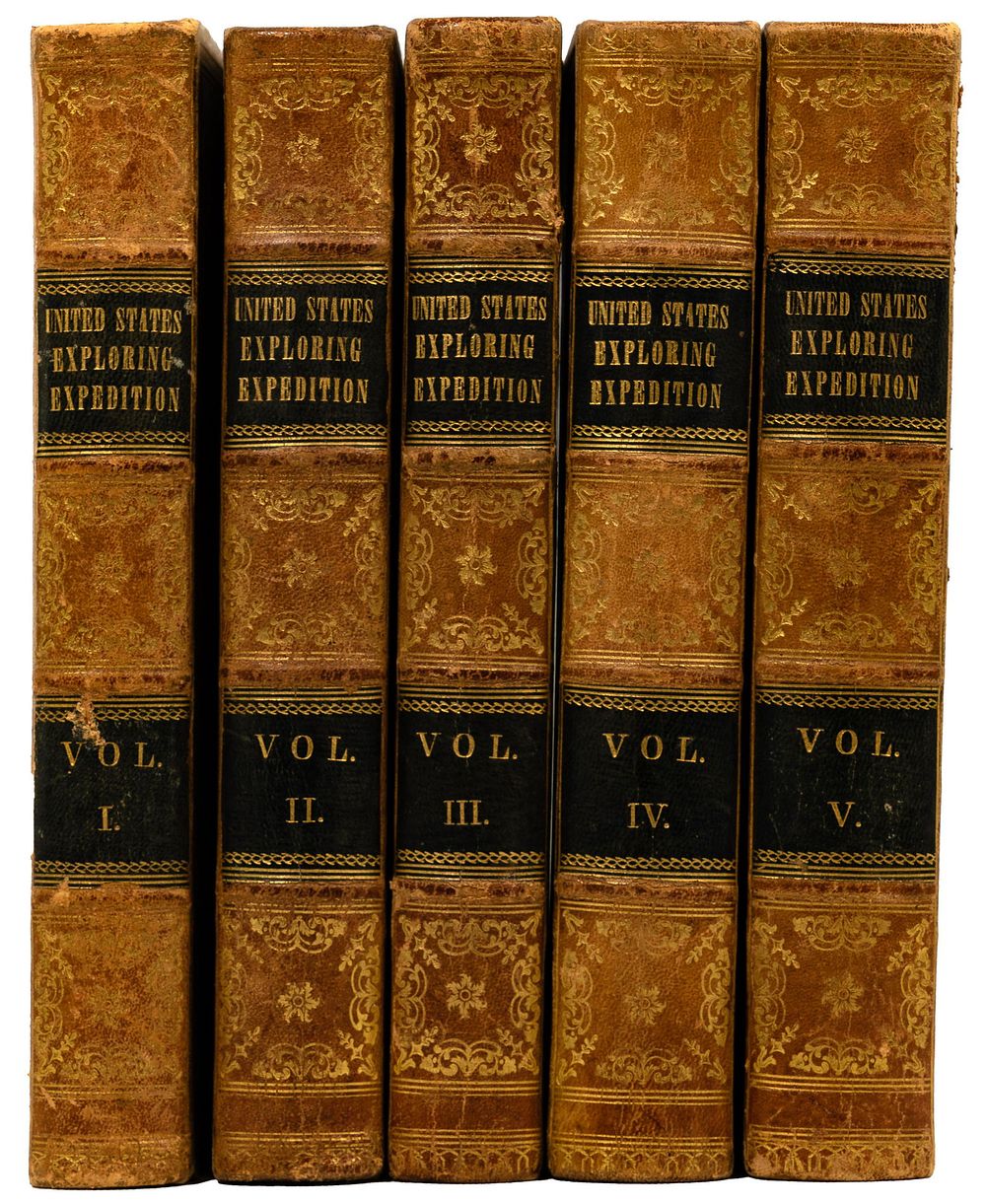 Lot 292: Charles Wilkes 'Narrative of the U.S. Exploring