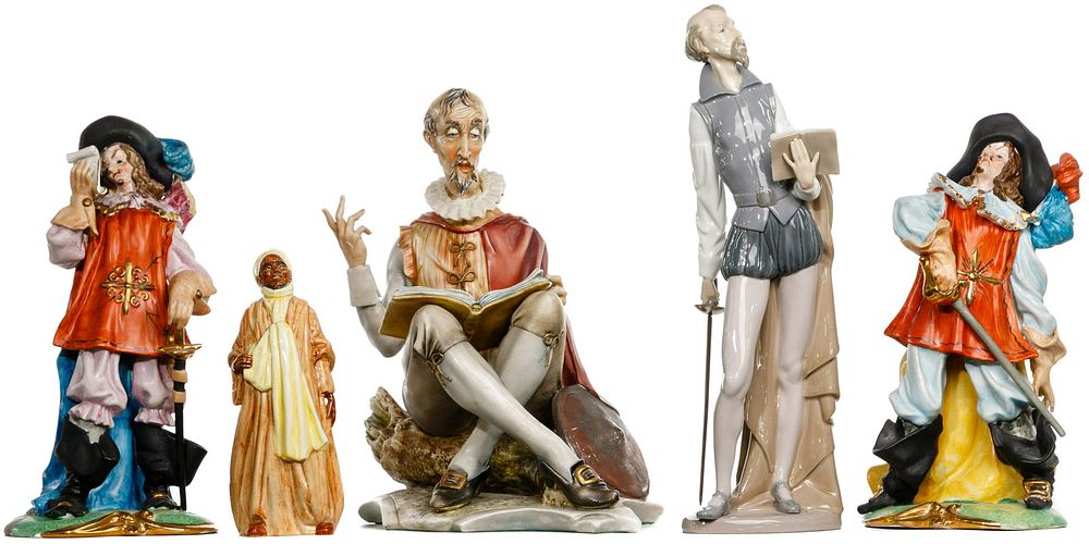 Lot 301: Porcelain Figurine Assortment