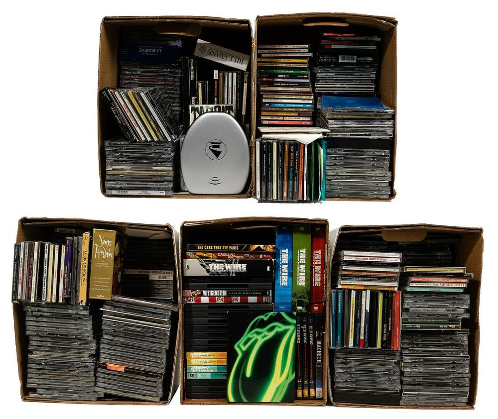 Lot 304: CD and DVD Assortment