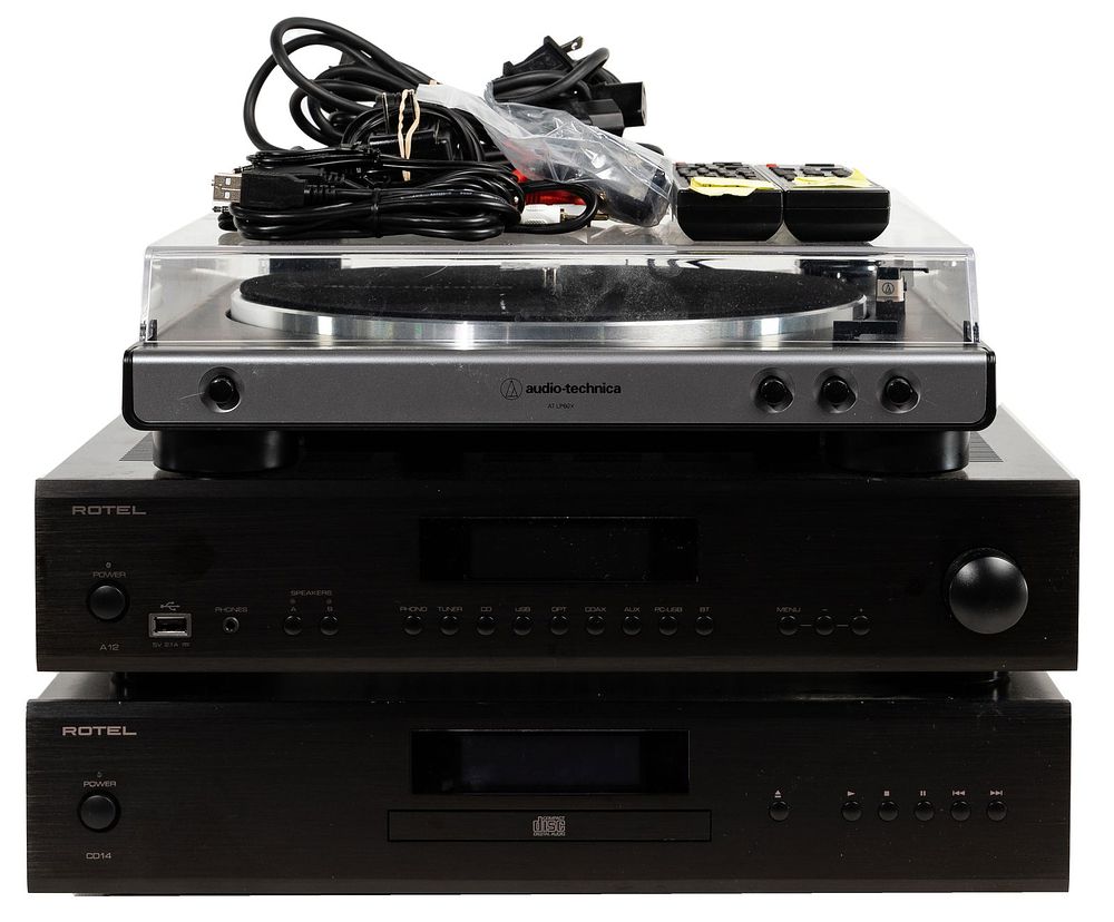 Lot 328: Rotel Stereo Component Assortment