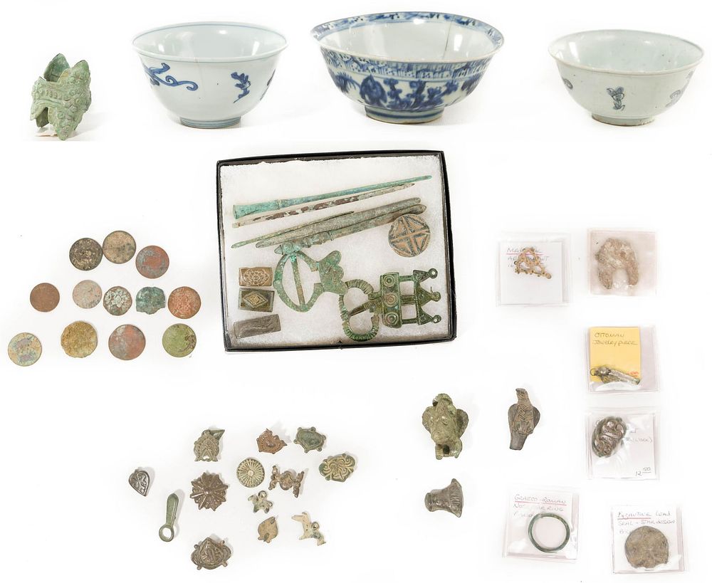 Lot 462: 14k, 10k Gold and Sterling Silver Jewelry