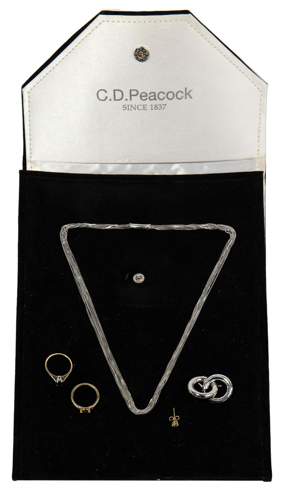 Lot 464: 18k and 14k Yellow and White Gold Jewelry Assortment