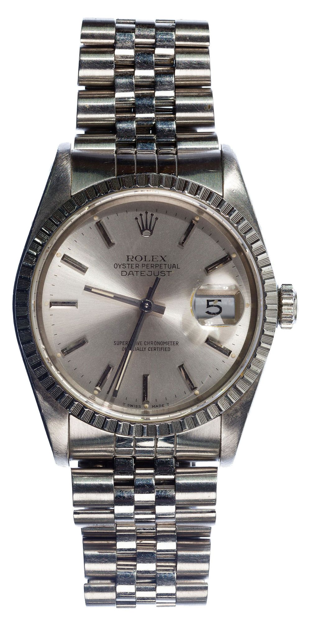 Lot 482: Rolex Oyster Perpetual Datejust Wristwatch