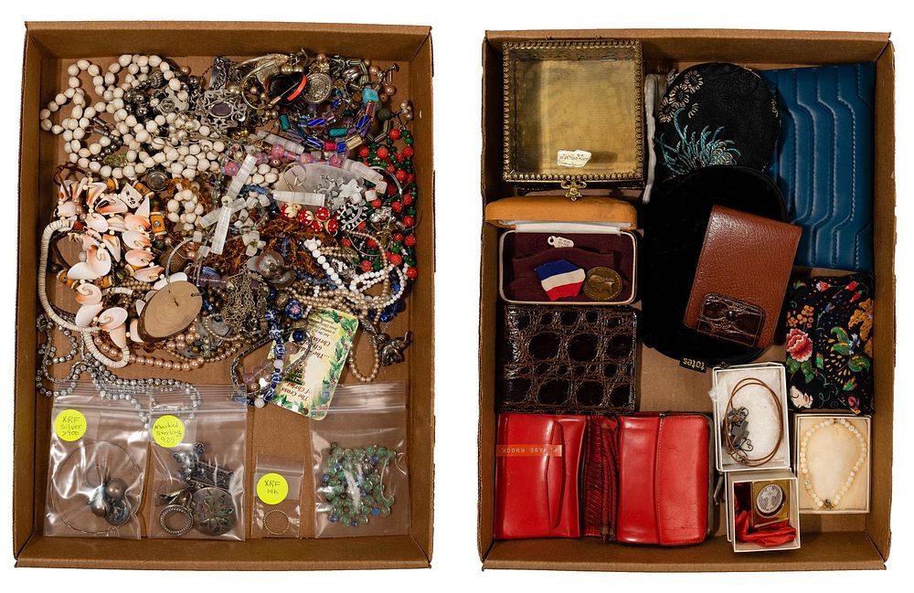 Lot 530: Gold, Silver and Costume Jewelry Assortment