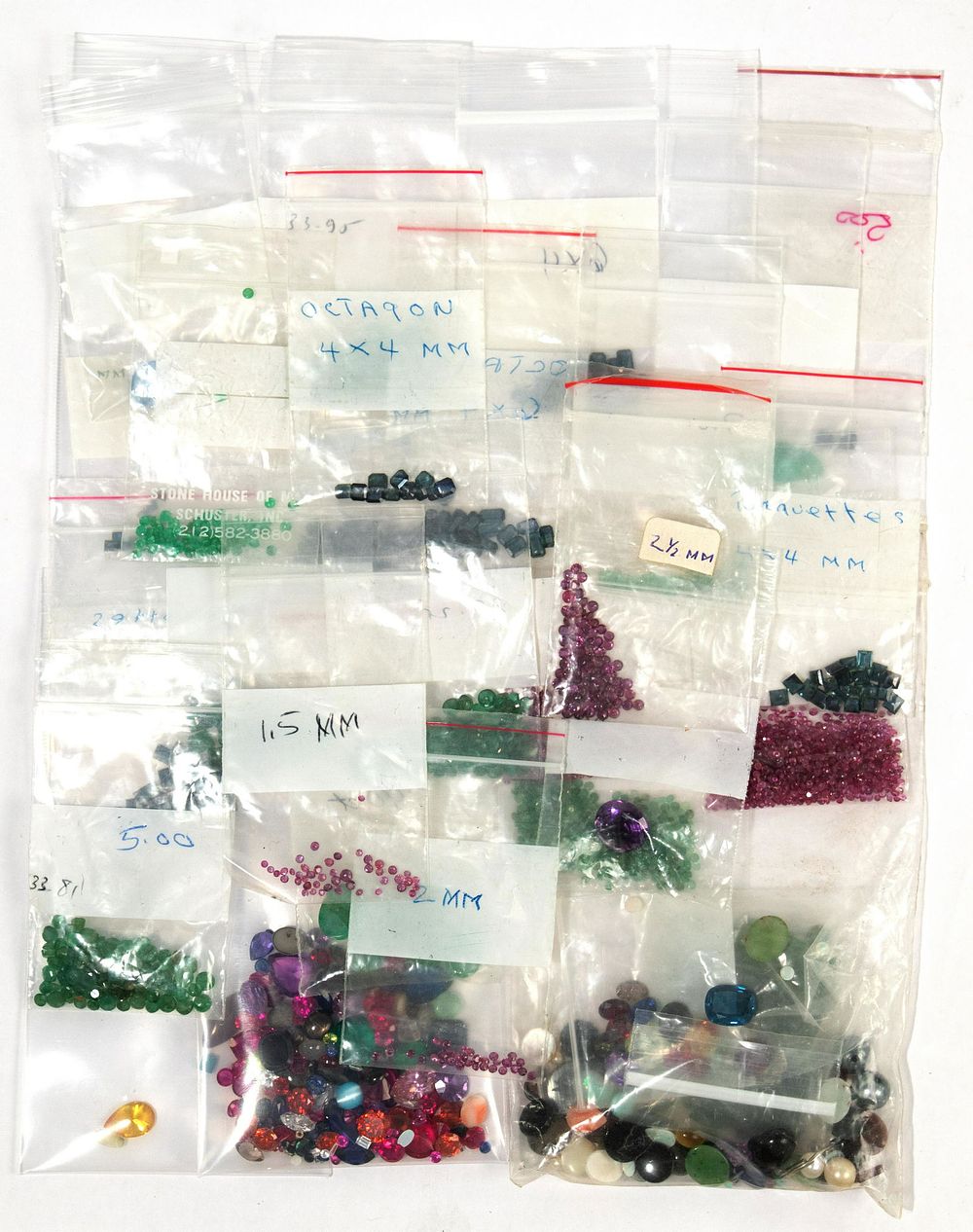 Lot 537: Cut Gemstone Assortment