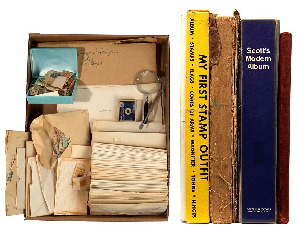 Lot 550: US and World Stamp Collection