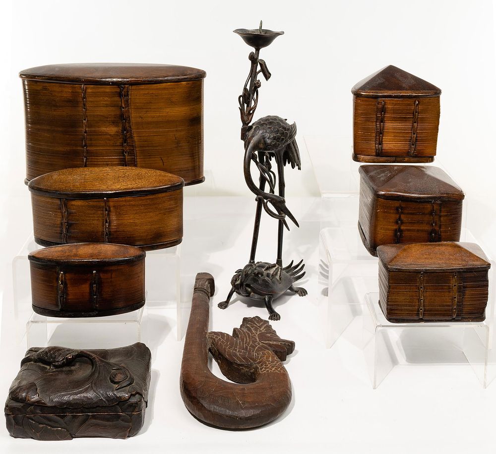 Lot 158: Asian Decorative Object Assortment