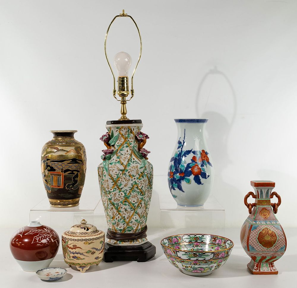 Lot 164: Asian Porcelain Assortment