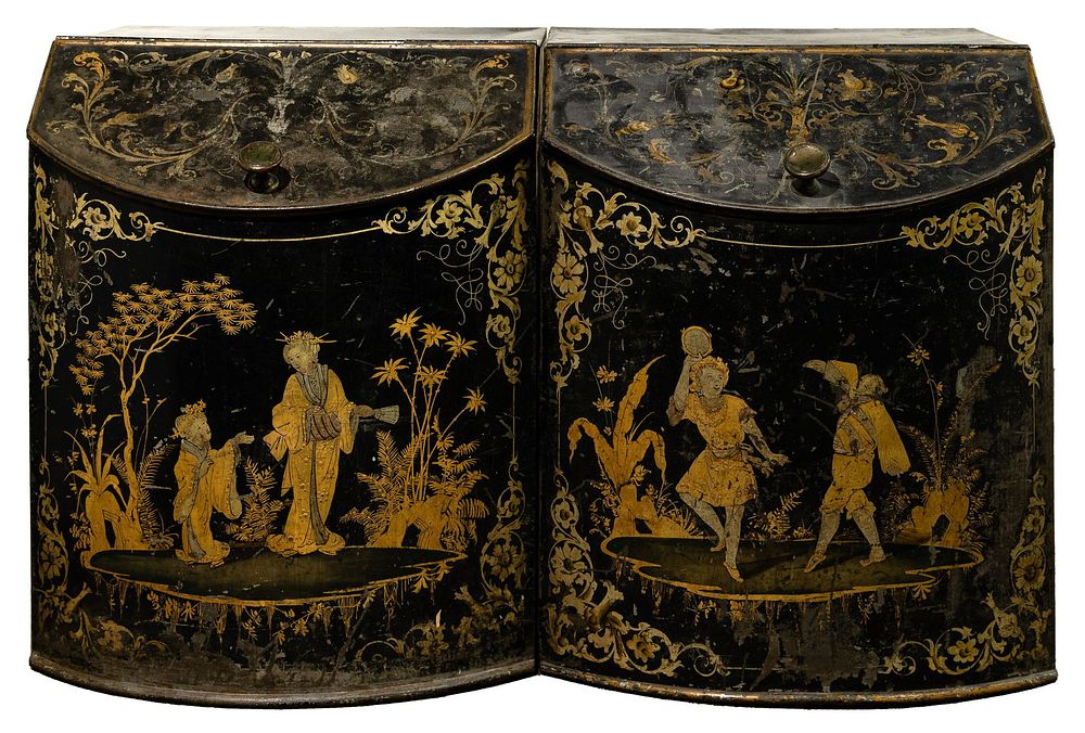 Lot 171: Chinese Henry Troemer Tea Bins
