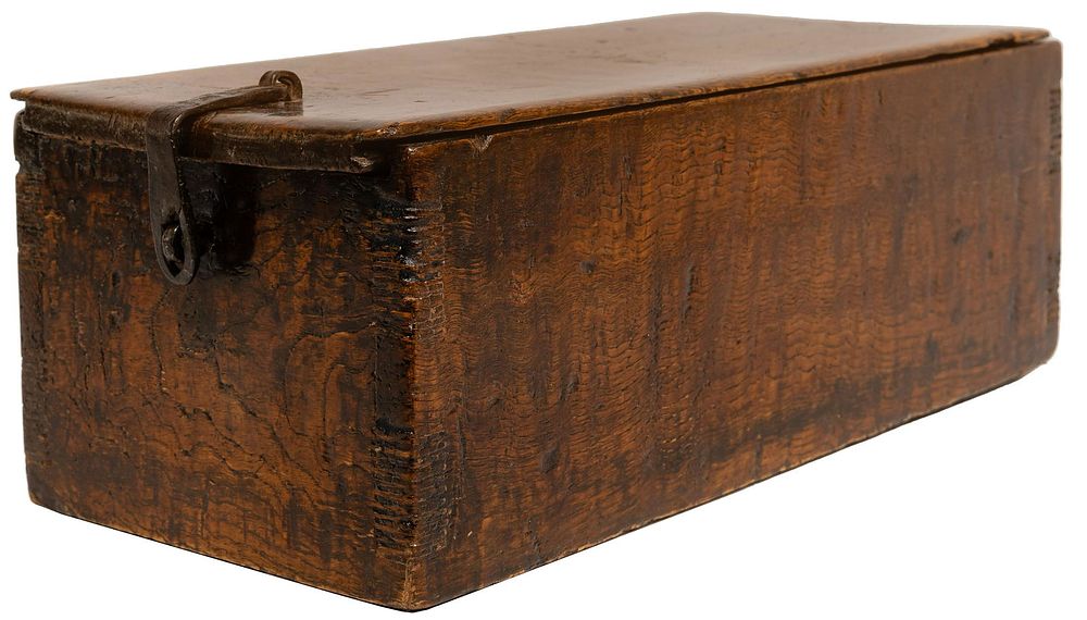 Lot 172: Chinese Wood Document Chest
