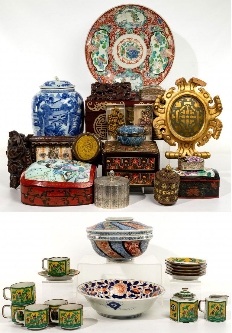 Lot 178A: Asian Decorative Object Assortment