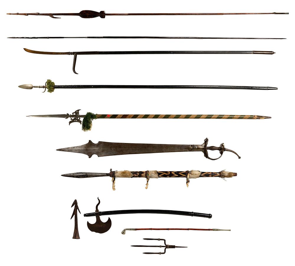 Lot 183: Ethnographic and Decorative Weapon Assortment
