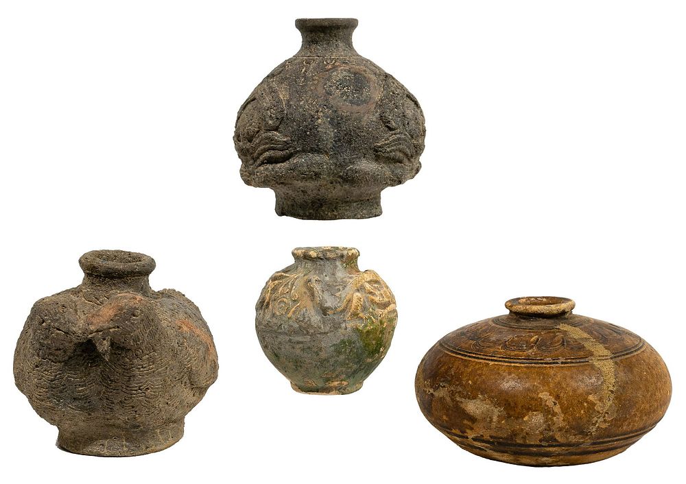 Lot 188: Khmer Style Pottery Assortment