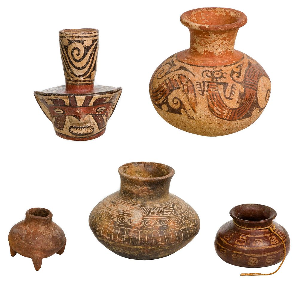 Lot 193: Pre-Columbian Style Central America Pottery Assortment