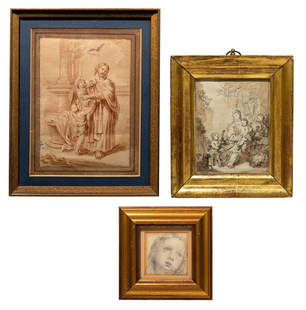 Lot 200: Old Master Drawing Assortment