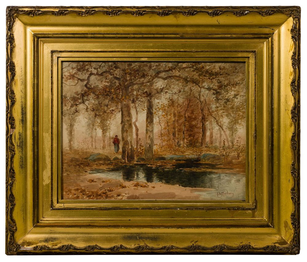 Lot 205: Francis Stayman Medairy (American, 1856-1930)