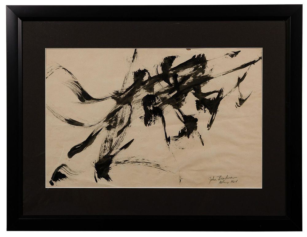 Lot 211: John Beardman (American, b.1937) Ink on Paper