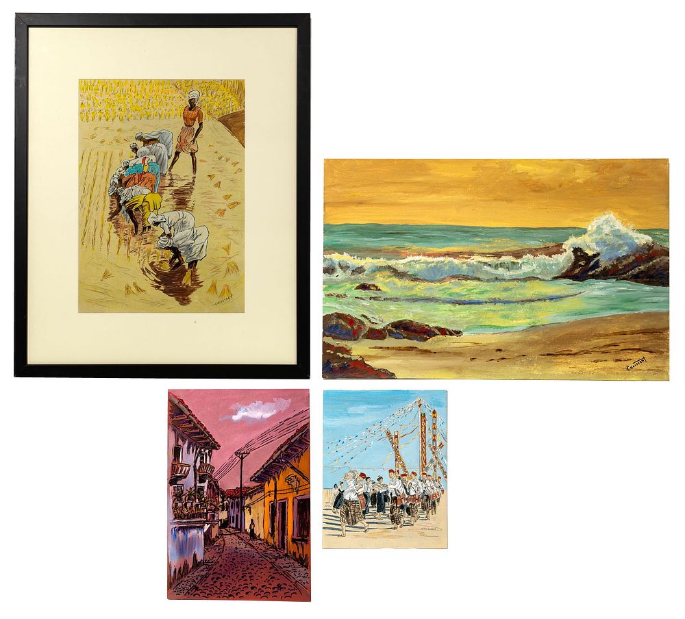 Lot 215: M. Lewis Croissant (American, 20th Century) Varnished