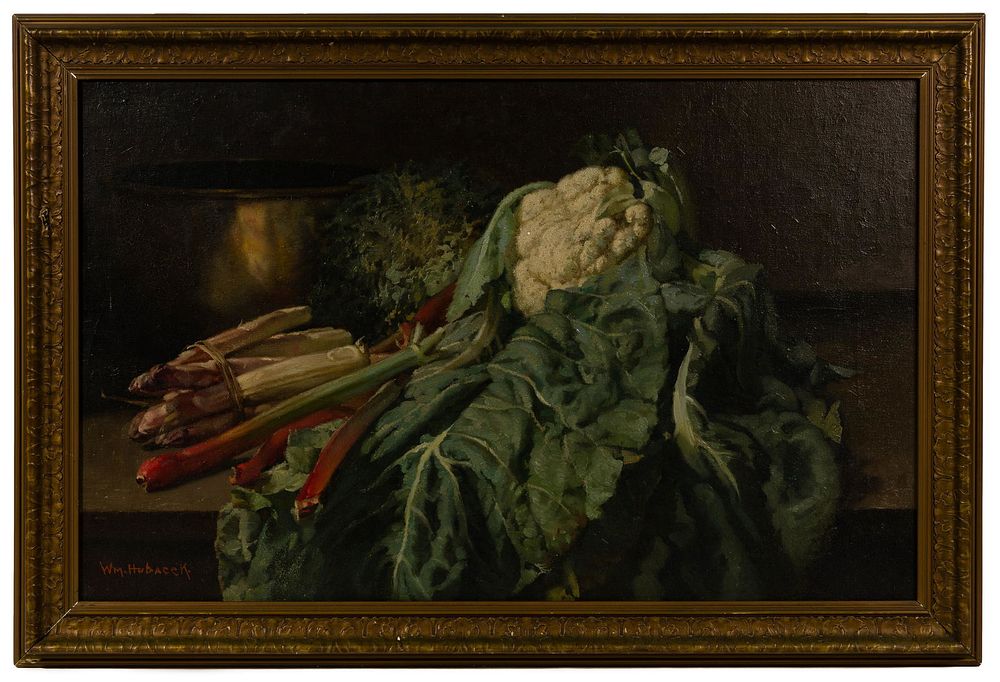 Lot 227: William Hubacek (American, 1871-1958) Oil on Canvas