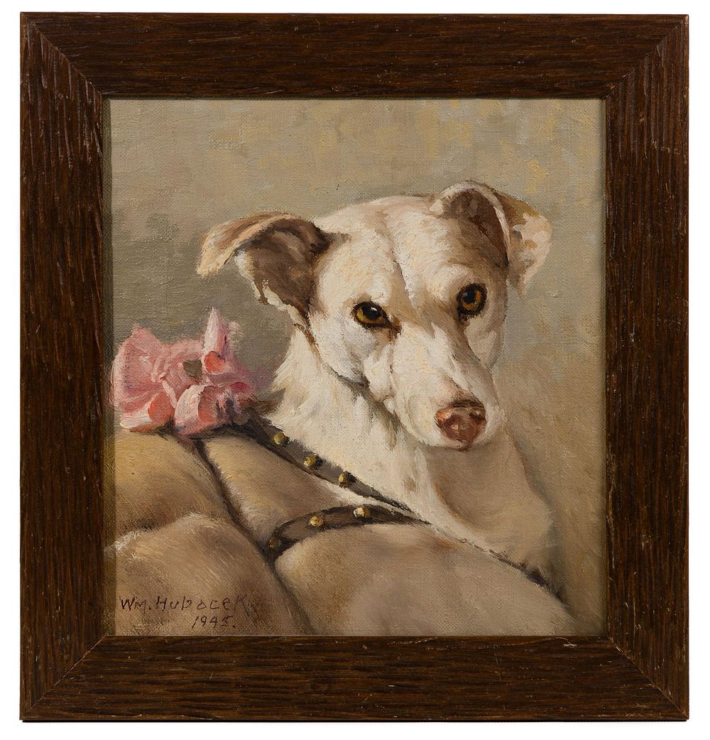 Lot 228: William Hubacek (American, 1871-1958) Oil on Canvas